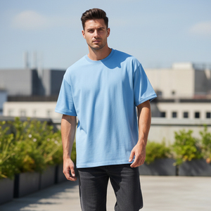 Camiseta Oversize Vintage con Lavado Ácido al por Mayor, de Alta Calidad, 100% Algodón, Corte Holgado, con Estampado Gráfico, Camiseta de Lujo para Hombre - Product Image 6