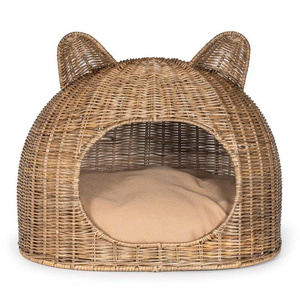 Eco-friendly Exquisite Eye-catching Handwoven Rattan Pet Cave House <b>Top</b> Selected Essentials for Pet Owners & Decor - Product Image 1