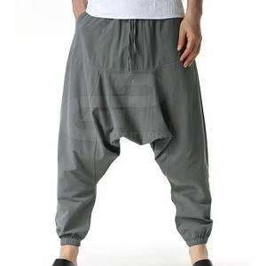 Pantalon Harem pour Hommes, Coupe Ample et Large, Confortable, Idéal pour le Streetwear, les Sorties Décontractées et les Voyages - Product Image 2