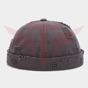 Gorra de Béisbol Unisex de 6 Paneles de Tactus Industries, Impresa con Serigrafía, de Lona Desgastada, con Hebilla Dorada de Cobre, Estilo Urbano - Product Image 1