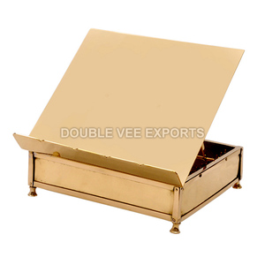 Soporte Ajustable de Latón para Biblia Sagrada |   Porta Libros para Altar de Iglesia – DOUBLE VEE EXPORTS - Product Image 3