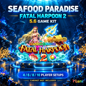 ชุดเกมอาร์เคด VGAME Seafood Paradise Fatal Harpoon 2 5.6 สำหรับตู้เกมส์ 4 6 8 10 ผู้เล่น - Product Image 1