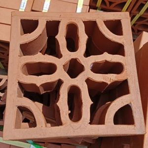Ladrillo de arcilla cocida Phoenix Screen Tile en oferta, material de construcción de Vietnam, ladrillo refractario hueco poroso, ladrillos angulares para exteriores, entrega rápida - Product Image 4