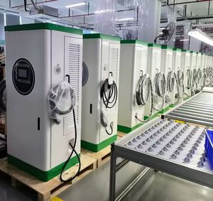 Borne de recharge pour véhicules électriques, chargeur rapide DC 120 kW, station de recharge EV OCPP niveau 3 pour flotte - Product Image 5