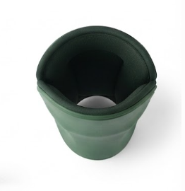 Espinillera de Neopreno Verde para Adultos, Protección Ligera para Deportes en Todas las Estaciones - Product Image 3