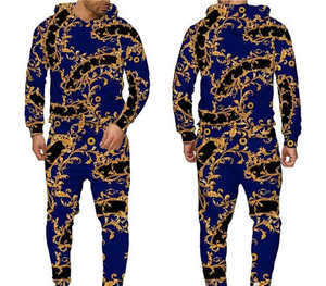 ชุดวอร์มผู้ชายดีไซน์ทันสมัย พิมพ์ลายแบบซับลิเมชั่น แฟชั่นแท้ ดีไซน์ยอดนิยม รับสกรีนโลโก้ ทรงพอดีตัว - Product Image 6