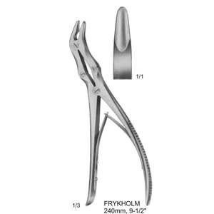Rongeurs à os en acier inoxydable, fabriqués à la main, manuels, réutilisables, avec vis de tension réglable, pour instruments chirurgicaux hospitaliers et médicaux - Product Image 1