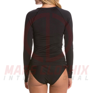 Rashguard extensible haute performance pour femmes, pour MMA, vêtements d'entraînement de haute qualité, coupe ajustée. - Product Image 3