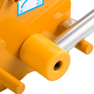 Sollevatore Magnetico Permanente al Neodimio N42 per Carichi Pesanti, Capacità di Trazione 2200 Libbre, con Maniglia di Rilascio e Gancio in Acciaio - Product Image 3