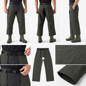 Pantalones de Caza Impermeables, Resistentes al Viento y Transpirables para Hombre, de Lona, Color Personalizado, Forro de Poliéster, para Adultos, Ropa de Primavera para Exteriores - Product Image 4