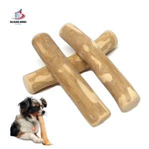 Jouets à mâcher pour chiens en bois de café QM GLOBAL Factory, naturels, sûrs et durables, adaptés aux animaux de compagnie. - Product Image 4