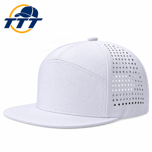 Casquette de golf personnalisée à 7 panneaux, logo personnalisé découpé au laser, respirante, imperméable, casquette snapback tendance, vente en gros, fabricant vietnamien OEM ODM - Product Image 1