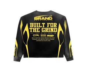 Camisetas de Manga Larga para Hombre, Estilo Casual, Doble Capa, Lavado Ácido, Marca TAHAD, Fabricantes OEM, 2026, en Venta - Product Image 2