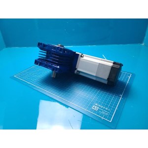 EUGENE TECH <b>Worm</b> Reducer + Servo Motor NMRV 050+MSMD082S1T Servo Motor <b>Gear</b> Reducer Assembly Used As Is Legacy Semiconductor E - Product Image 3