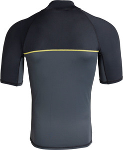 <b>Customized</b> Sublimated Half Sleeve Rashguard for MMA BJJ Men Women <b>Compression</b> <b>Shirts</b> OEM ODM Spandex/Polyester Quick Dry - Product Image 5