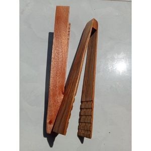 Mango Wooden Tongs <b>Kitchen</b> <b>Accessories</b> Custom logo Trending Design Acacia Wooden Food Tongs at Best Price - Product Image 6