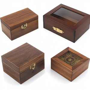 Wooden <b>Vinyl</b> Record Storage <b>Crate</b> Box Organizer Handle Durable LP Album Holder Modern Luxury Design Portable for Collectors Home - Product Image 4