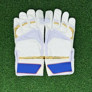 <b>Full</b> Finger Polyester/Cotton Safety Sports Gloves Blue Red White Hook and Loop Closure Non <b>Slip</b> Waterproof Unisex All Seasons - Product Image 3