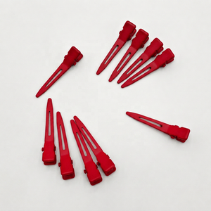 Pinces à extensions capillaires bleues en acier inoxydable pour tissages à clipser et mèches à coudre – Outils d'extension capillaire - Product Image 4