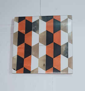 Posavasos Geométricos de Madera y Resina Marrón Tradicionales Hechos a Mano, de Lujo, Ecológicos, de 5 mm/6 mm, para Uso en el Hogar, Hoteles y Resorts - Product Image 6