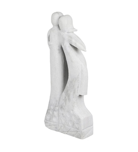 Modern Marble Figurative Sculpture Handmade Artistic <b>Figure</b> Tabletop Decor Living Room Display - Product Image 4