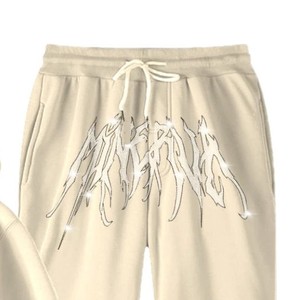 Conjunto Deportivo de Forro Polar Estampado de Invierno para Tallas Grandes, de Secado Rápido, Manga Larga, con Cremallera Completa, 2 en 1 - Product Image 5