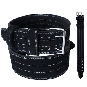 Customized Weight Lifting Power <b>Belt</b> Top Selling Comfortable Durable Genuine Leather Power <b>Belt</b> - Product Image 1