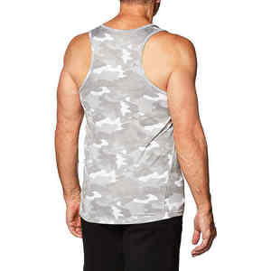 เสื้อกล้ามผู้ชายแบบซับลิเมชั่นดีไซน์ใหม่ ปรับแต่งได้ ใส่เล่นกีฬา ฟิตเนส แห้งเร็ว ราคาถูก สกรีนโลโก้ได้ - Product Image 2