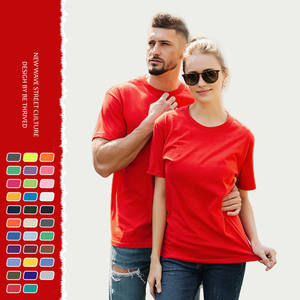 เสื้อยืดพิมพ์ลาย OEM สำหรับผู้ชาย ผ้าโพลีเอสเตอร์/คอตตอน 100%  รับสกรีนโลโก้ด้านหน้าตามแบบ - Product Image 3