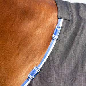 Mantas de Equitación de Invierno Impermeables de Lujo Personalizadas, Ligeras y de Cuello Completo, Mantas de Equitación con Logotipo Personalizado al por Mayor - Product Image 6