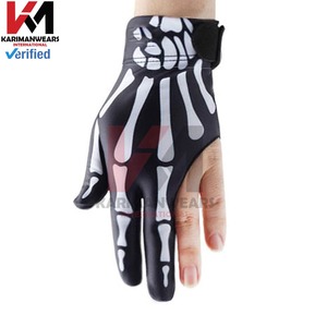 Gants de billard haut de gamme pour joueurs de pool, action de queue fluide, conception à trois doigts, vente en gros OEM - Product Image 3