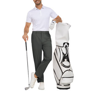 Pantalones de Golf Casuales Ligeros de Alta Calidad para Hombre con Diseño Transpirable y Ajuste Cómodo OEM Personalizado, Pantalones de Golf con Etiqueta Personalizada - Product Image 3