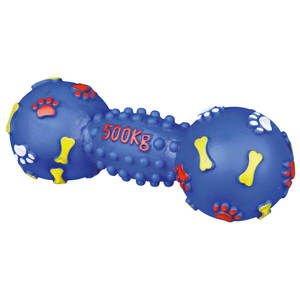 Giocattoli Sonori in Vinile per Animali Domestici da 19 cm, Colori Assortiti, con Base Appesantita - Product Image 3