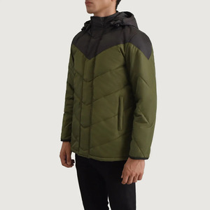 Chaqueta Larga Acolchada para Hombre con Capucha, Ropa de Invierno para Montañismo y Esquí, Proveedor de Ropa para Clima Frío, Fabricante Mayorista con MOQ Bajo - Product Image 3