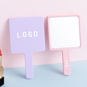 Juego de Brochas de Maquillaje Portátiles de Alta Calidad, Espejo de Maquillaje Mini Rosa de Moda con Diseño de Logotipo - Product Image 2