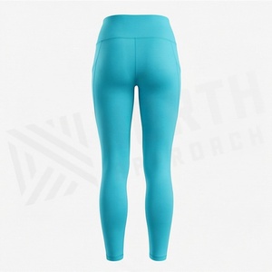 High Waist Womens Sports <b>Leggings</b> For Gym Running Yoga Pants <b>With</b> <b>Pockets</b> Seamless Fitness Workout Activewear Tights - Product Image 2