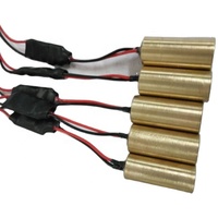 Module de diode laser bleu haute précision 12x26mm 5mW 450nm, angle de faisceau 10 degrés, boîtier en laiton, neuf, garantie 1 an
