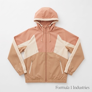 Custom Full Zip Windbreaker <b>Jacket</b> Waterproof <b>Reflective</b> Cycling <b>Running</b> Windbreaker Coat Bulk Wholesale - Product Image 1