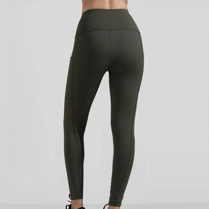 Leggings de compresión alta, ajustados, para gimnasio, yoga, de secado rápido, antibacterianos, con efecto push-up y levantamiento de glúteos. - Product Image 6