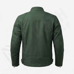 Chaqueta de Motociclista de Cuero Genuino para Hombre de la Mejor Calidad, Nueva Colección de Invierno, Chaquetas de Motocicleta con Protecciones Desmontables Personalizadas - Product Image 2