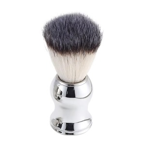 Brocha de afeitar de fibra con mango de plástico ABS para hombres, herramienta de barbería, brocha de afeitar de fibra. - Product Image 2