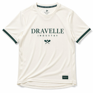 T-shirt de performance en polyélasthanne aéré pour pickleball |   T-shirt d'entraînement en tissu extensible respirant Dravelle Industry Private Label - Product Image 2