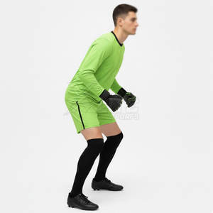 Equipación de Portero de Fútbol de Alta Calidad Hecha con Material Elástico Ligero para Entrenamiento Escolar y al Aire Libre - Product Image 5