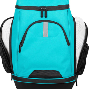 Sacs de voyage pour équipes de basketball Euro, fabricant de sacs à dos athlétiques personnalisés, fournisseur de sacs de sport organisateurs 600D - Product Image 6