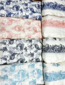 Tissu brodé multi-embroideries de qualité supérieure pour femmes, tissu de créateur, tissu de soirée, textile brodé de luxe, doux - Product Image 6
