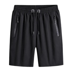 100% Polyester hommes décontracté Shorts toile tissu taille élastique fermeture plaine teint direct en vrac approvisionnement indien fabricant - Product Image 1