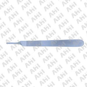 Manche de scalpel manuel en acier inoxydable de haute qualité, vente en gros, meilleur prix, manche de scalpel avec logo personnalisé - Product Image 5