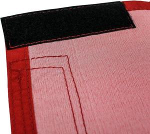 Paño de Limpieza Profesional para Paintball, de Nailon Rojo de Alta Visibilidad con Pestaña de Extracción Rápida, Personalizable, Sialkot - Product Image 2