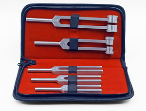 Juego de 5 Diapasones Manuales de Acero para Sanación de Chakras, Instrumentos Médicos ENT - Product Image 2