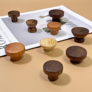 Premium Wooden <b>Pull</b> Handle Set Artisan Crafted Cabinet Knobs Contemporary Wooden <b>Bar</b> <b>Pulls</b> Smooth Finish Drawer Handles Nordic - Product Image 6